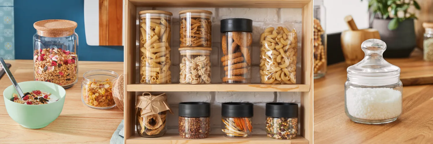 Банки для сыпучих продуктов